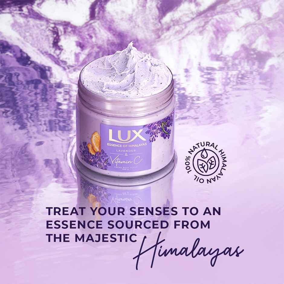 Lux Lavender and Vitamin C Creme Body Scrub