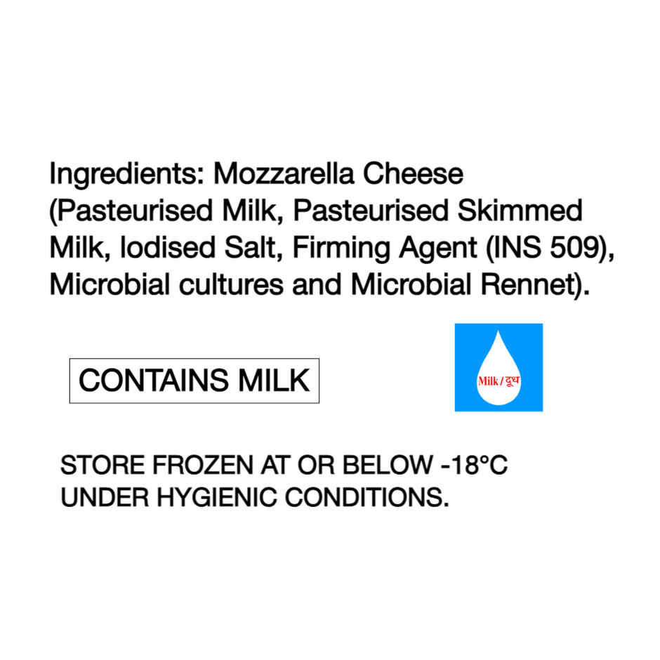 Dlecta Pure Mozzarella Shreds Cheese