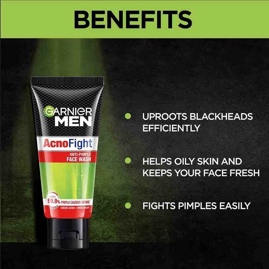 Garnier Men Acno Fight Anti Pimple Face Wash