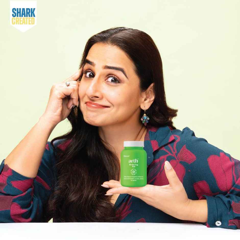 Arth By Emcure Brahmi Capsules | Bacopa Extract | Supports Cognition, Focus & Memory