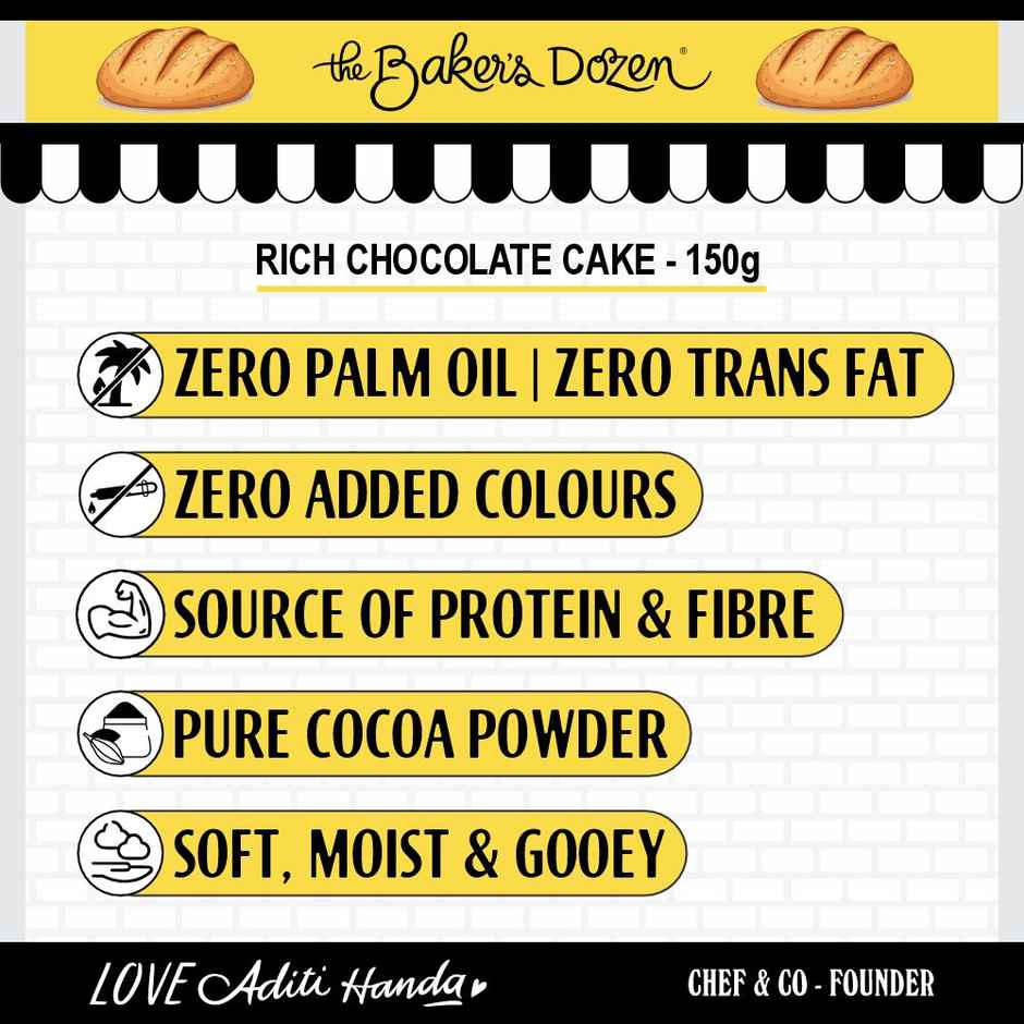 Banana Bread(200gms) & Rich Chocolate Cake(150gms) Combo