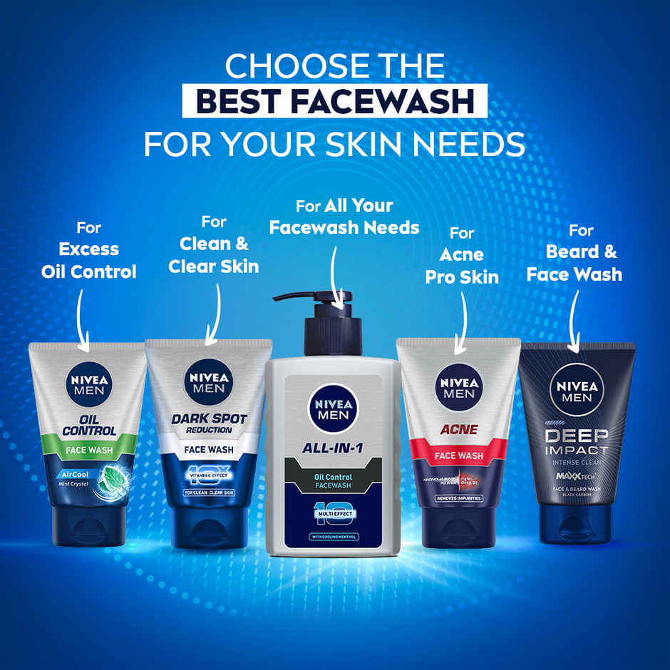 Nivea Men All In One Face Wash Pump