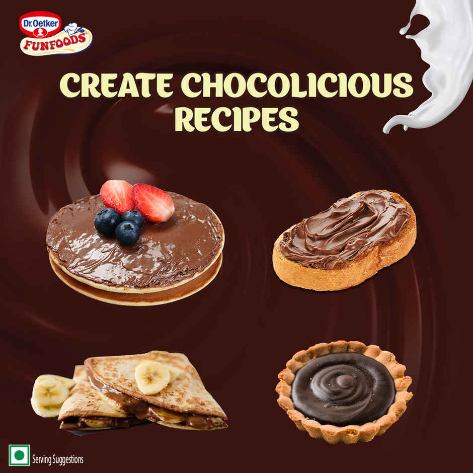 Dr. Oetker Fun Foods Chocolate Milk Spread