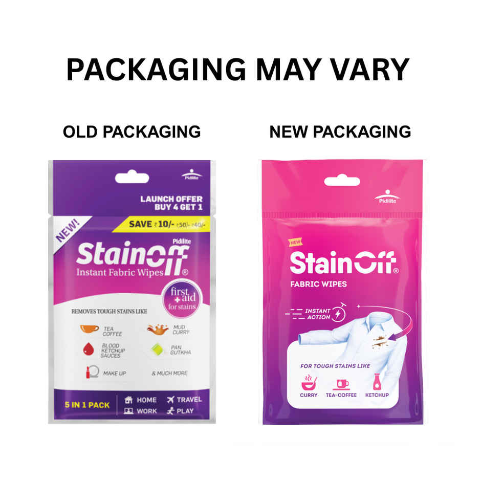Pidilite Stain Off Stain Remover Wipes