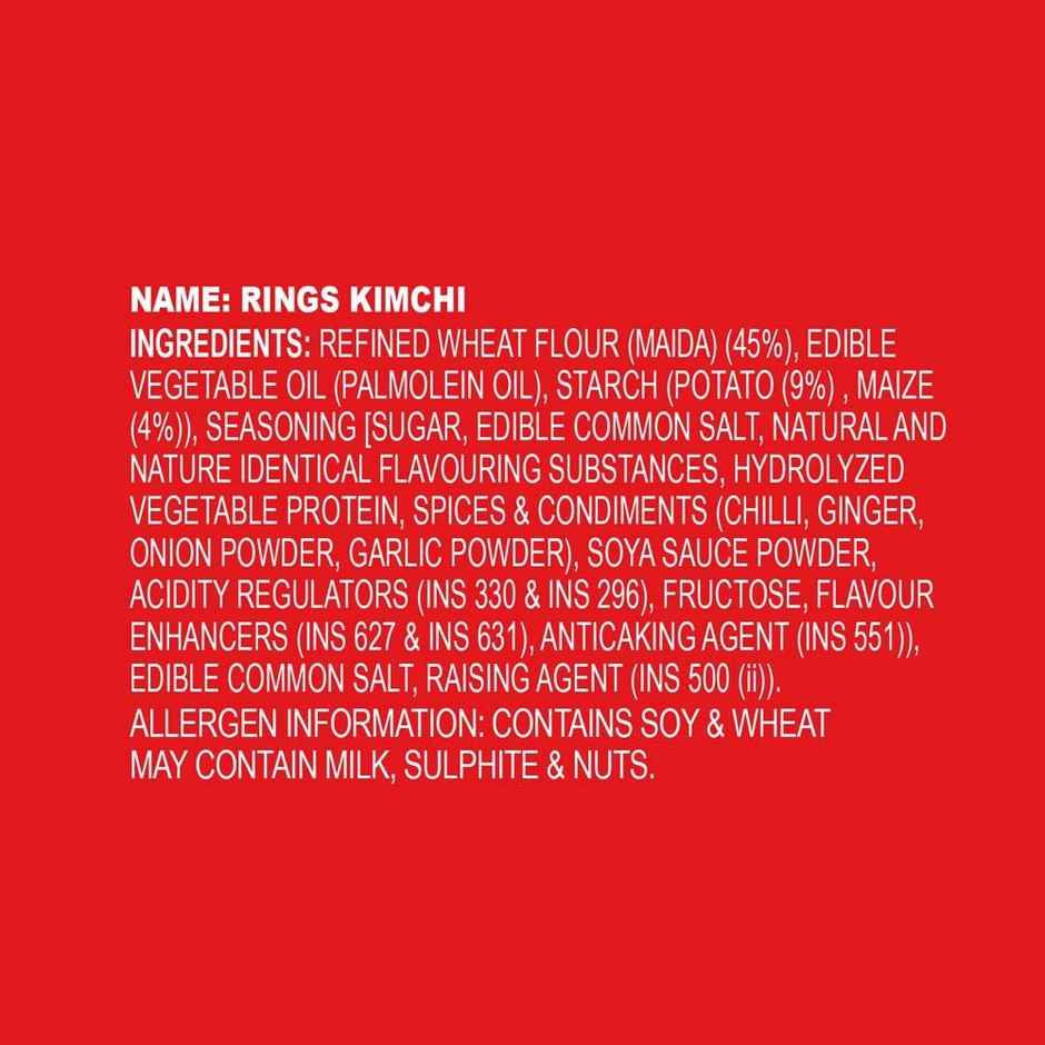 Orion K Snack Rings Kimchi Flavour | Crispy & Tangy