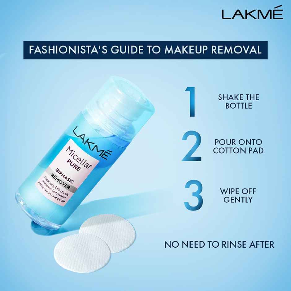 Lakme Micellar Water For Makeup Removal