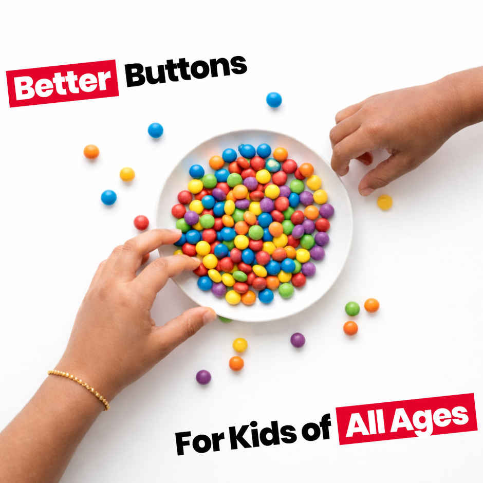 Skinny Chocolate Buttons | No Artificial Colours | Less Sugar | No Palm Oil