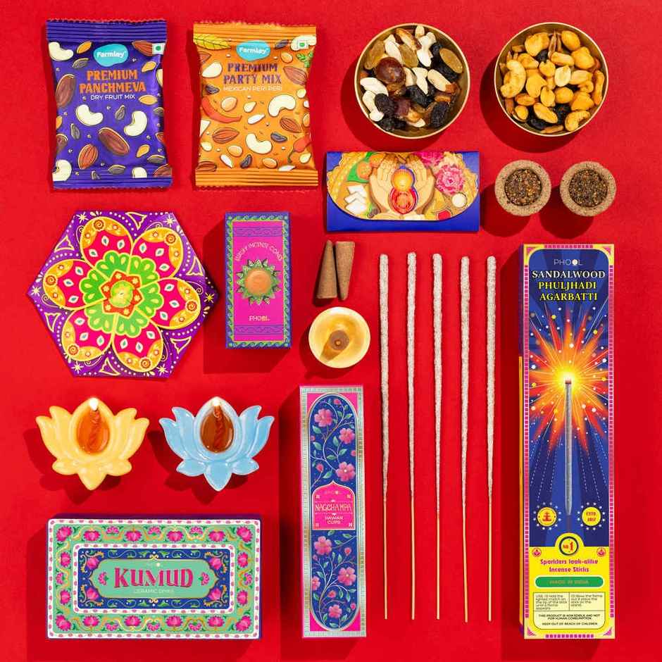 Phool Shubh Deepawali Gift Box | Diwali Gift Hamper