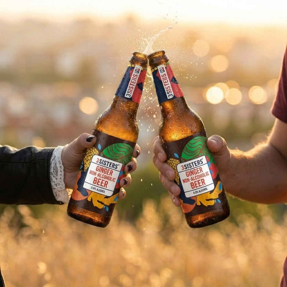 3 Sisters Ginger Non Alcoholic Beer