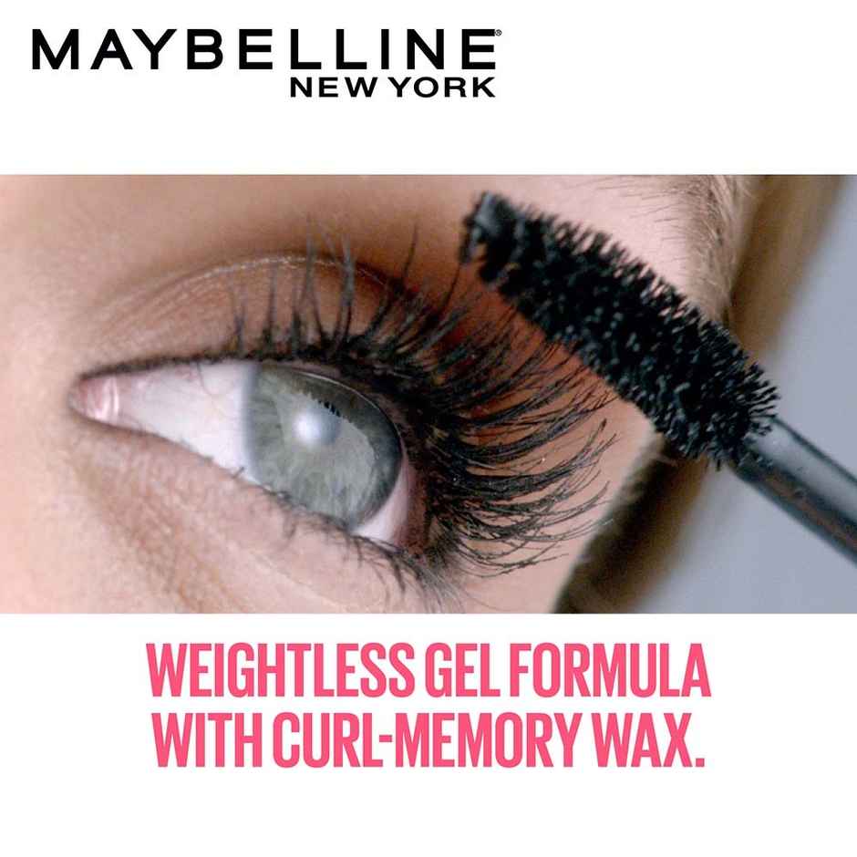 Maybelline Hypercurl Mascara Washable, Black