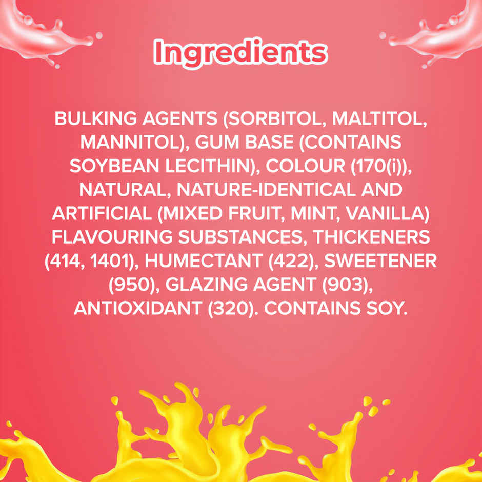 Orbit Mixed Fruit Sugar Free Chewing Gum Pot