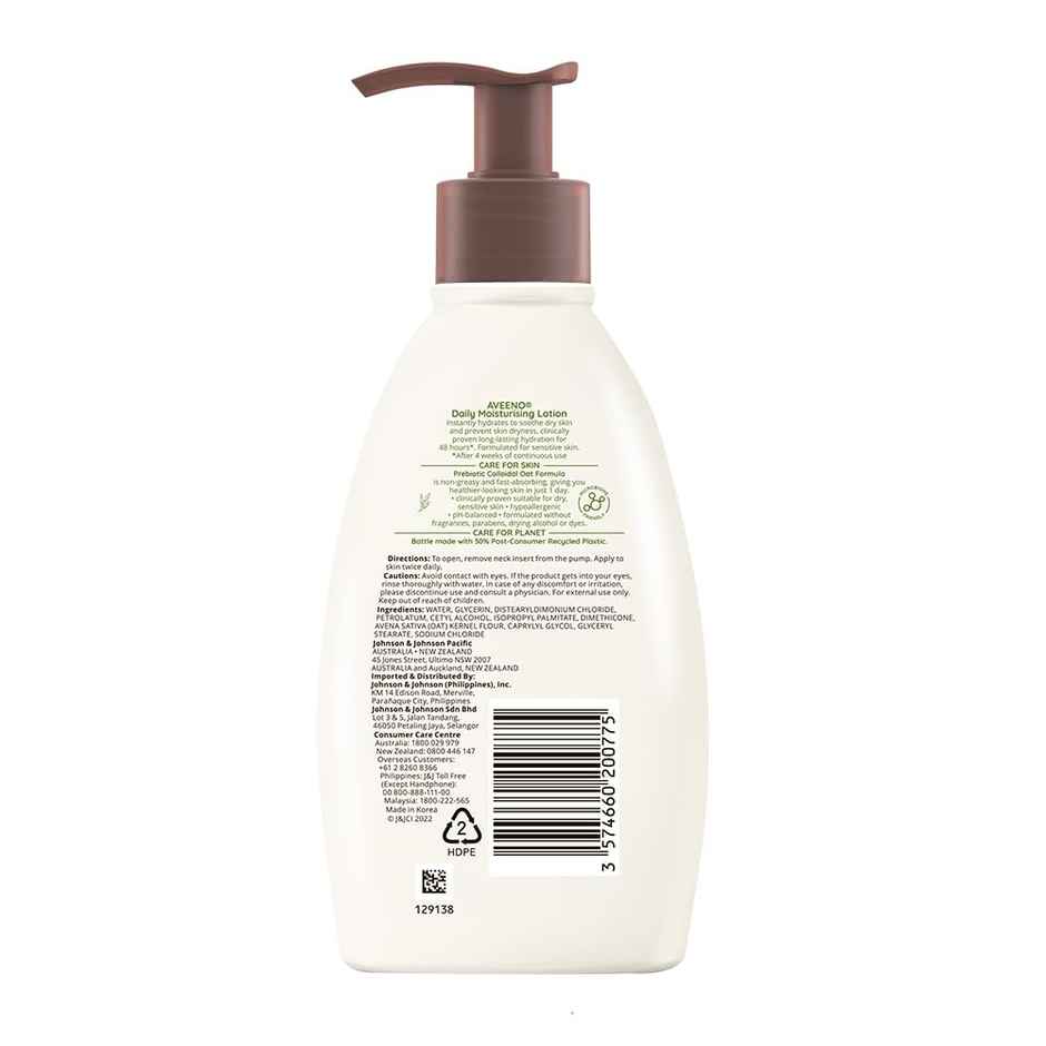 Aveeno Daily Moisturizing Lotion For Normal And Dry Skin