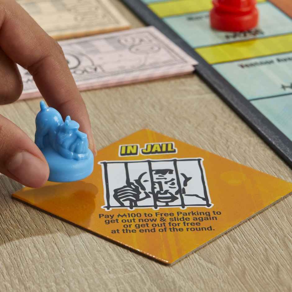 Hasbro Monopoly Knockout Party Game for Kids & Adults