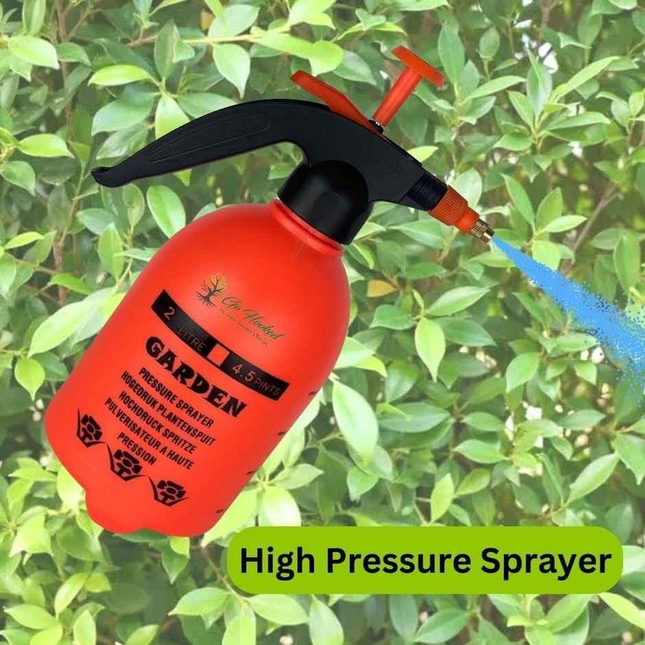 Go Hooked Pressure Sprayer | Gardening Water Pump Sprayer For Plants
