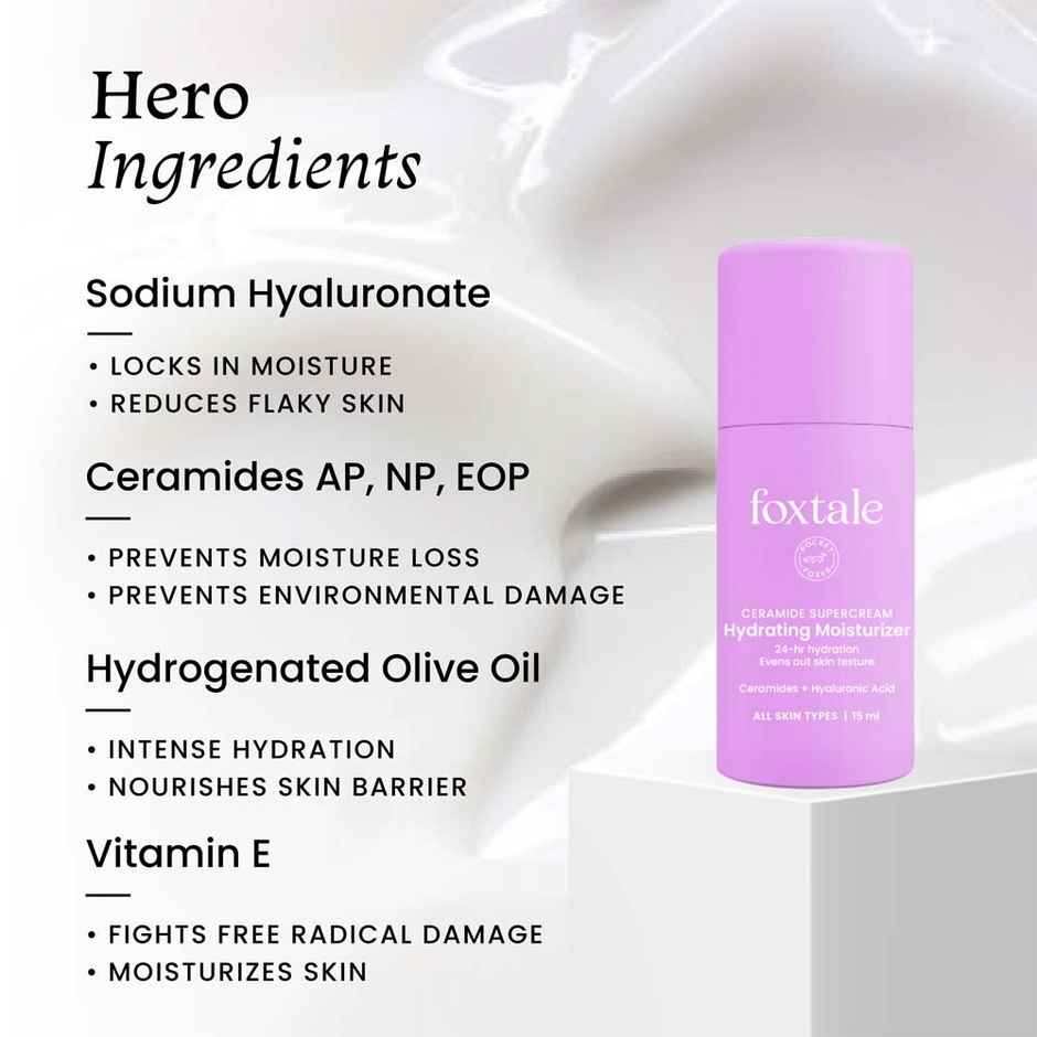 Foxtale Ceramide Hydrating Moisturizer 15 ml