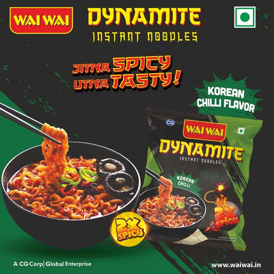 Wai Wai Korean Dynamite Korean Chilli Veg