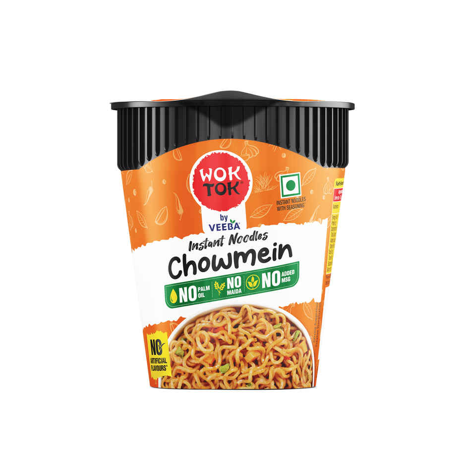 Wok Tok by Veeba Instant Cup Noodles Chowmein