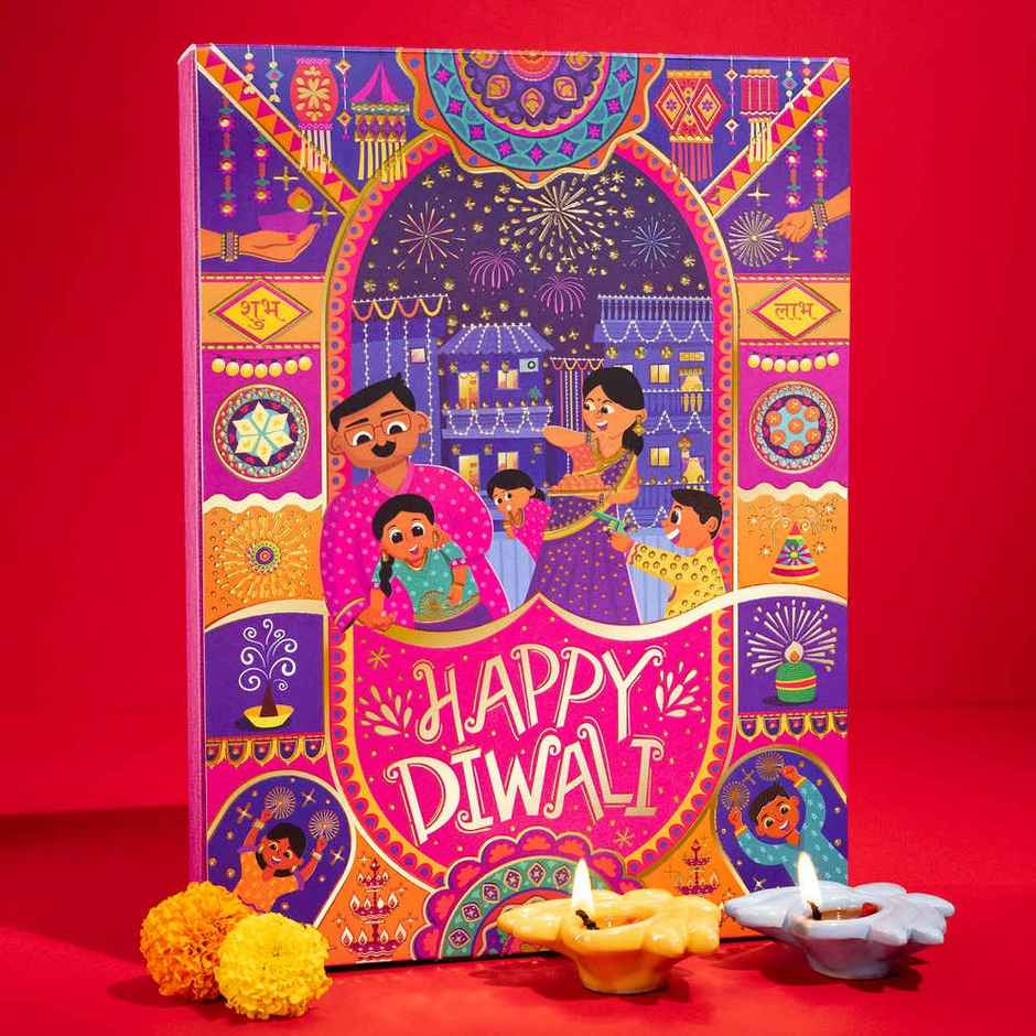 Phool Shubh Deepawali Gift Box | Diwali Gift Hamper