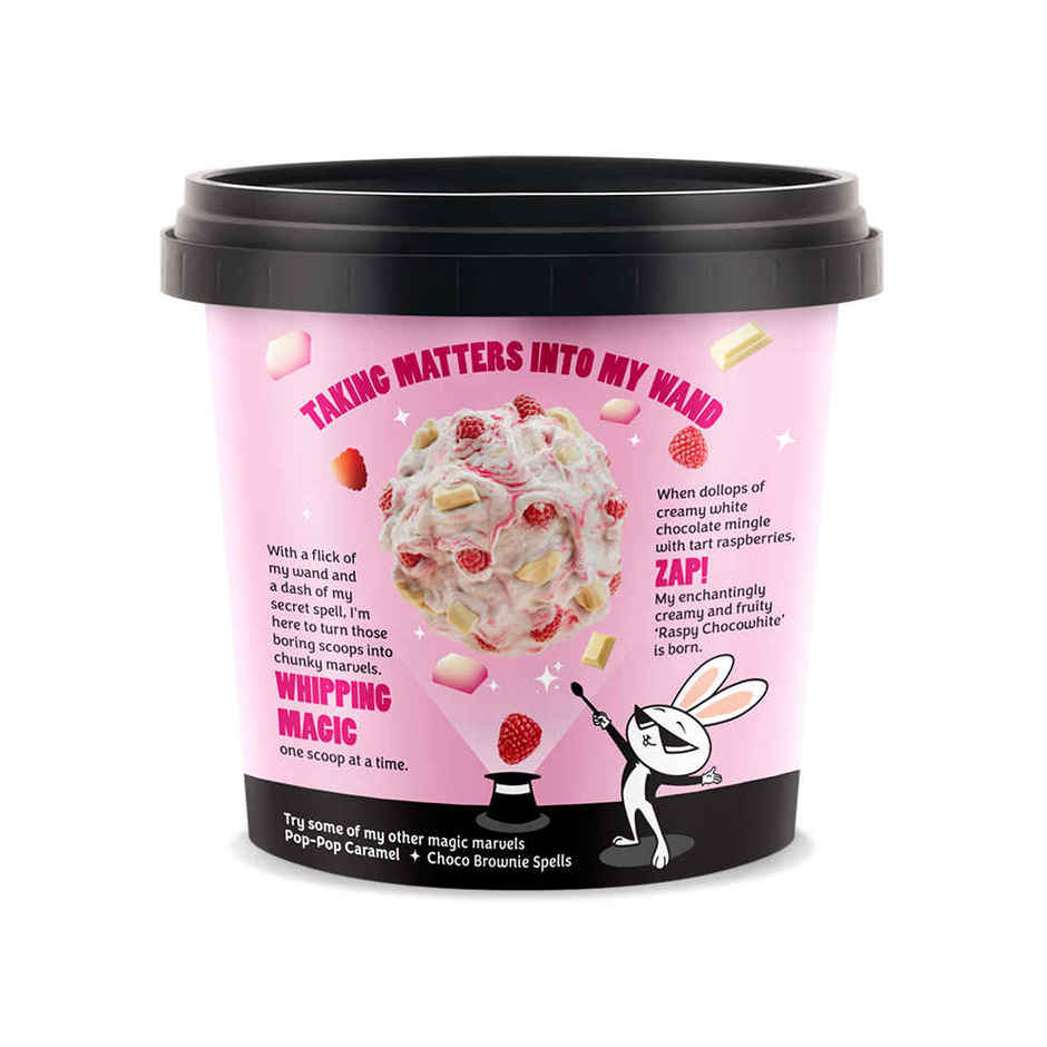 Call Me Chunky Raspy Choco White Ice Cream Mini Tub