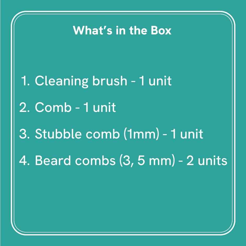 Philips SkinProtect Beard Trimmer | BT1234/18 | Self-Sharpened Steel Blades | DuraPower Tech