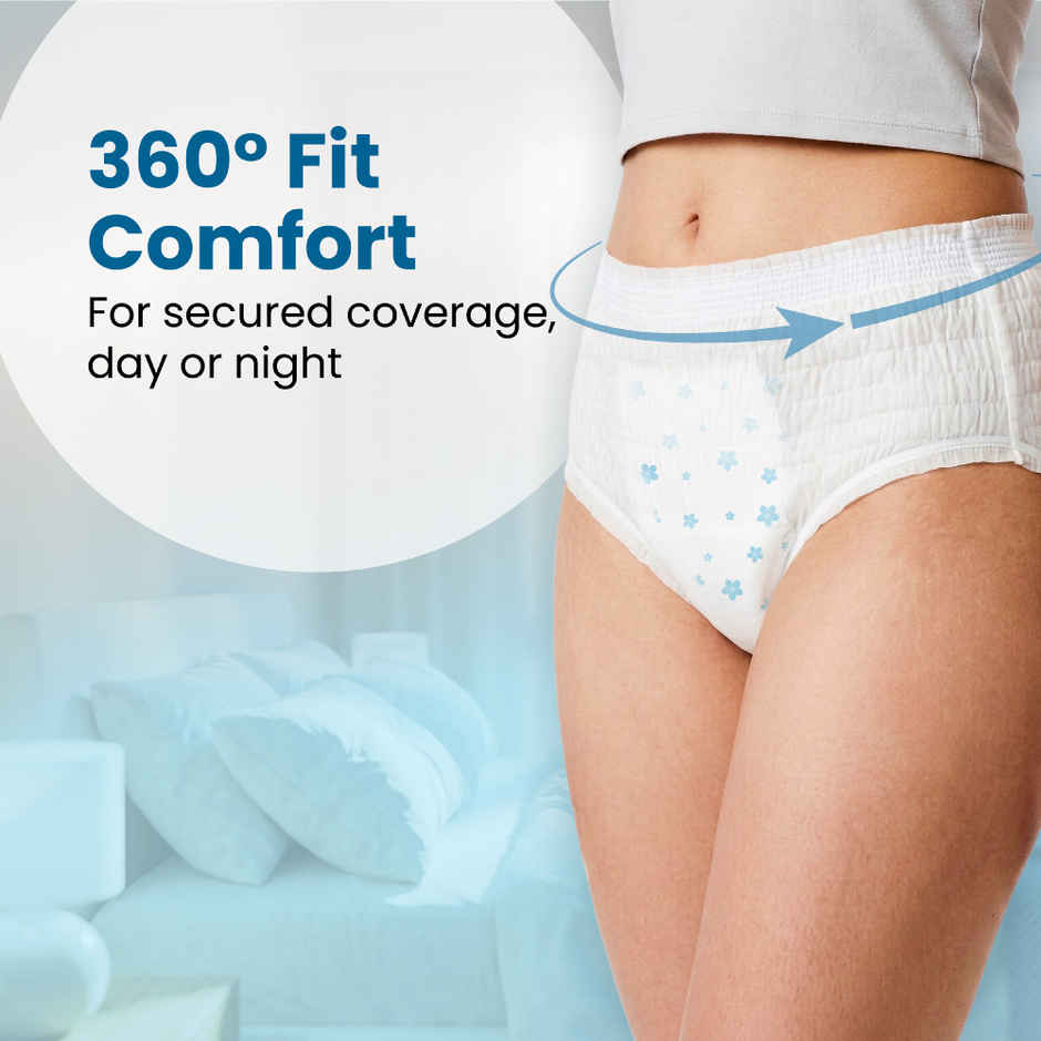 Niine Naturally Soft Disposable Period Panty | L-XL - Buy 1 Get 1 Free