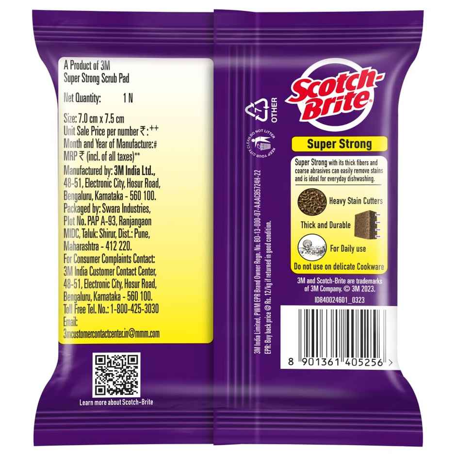 Scotch-Brite Super Strong - 7 x 7.5