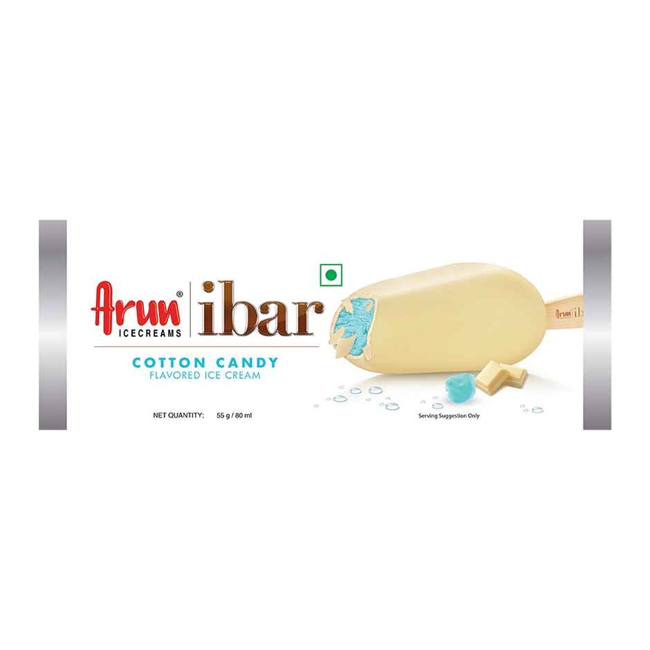 Arun Cotton Candy Ibar Ice Cream Stick