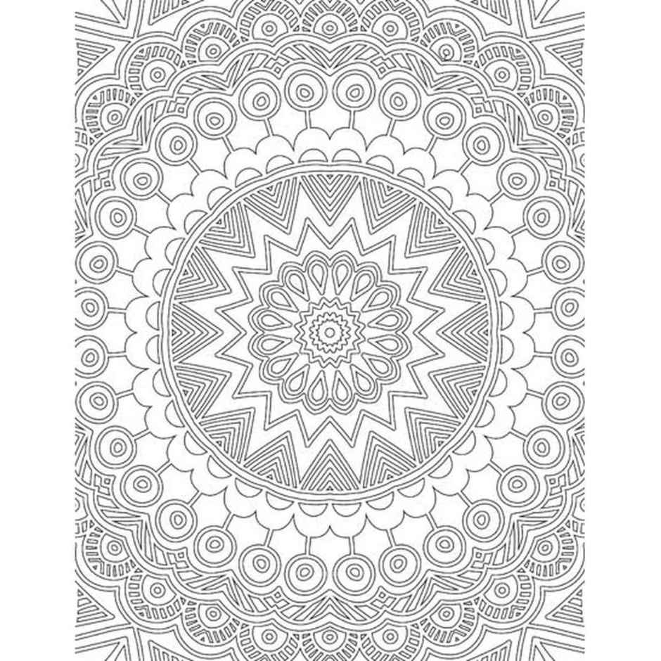 Mandala-Colouring Book for Adults | Mandala art Book for Stress Relief and Focus