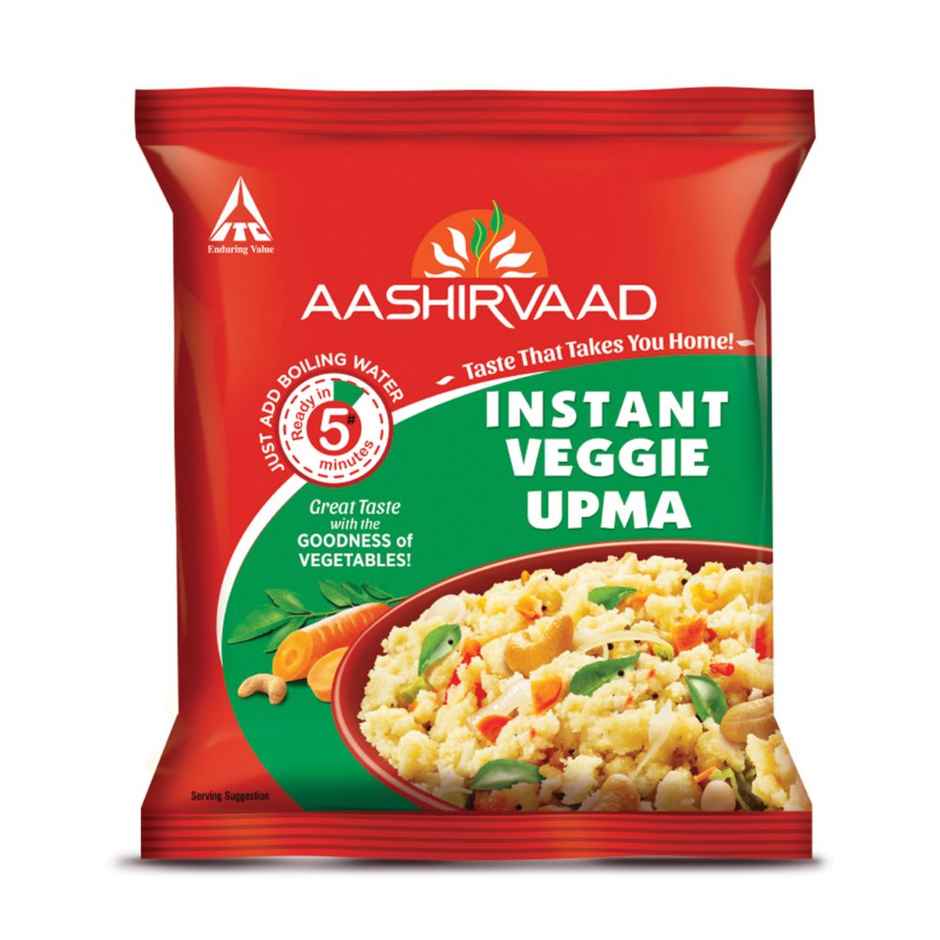 Aashirvaad Instant VEGgie Upma | Ready to Eat Upma with Added VEGetables