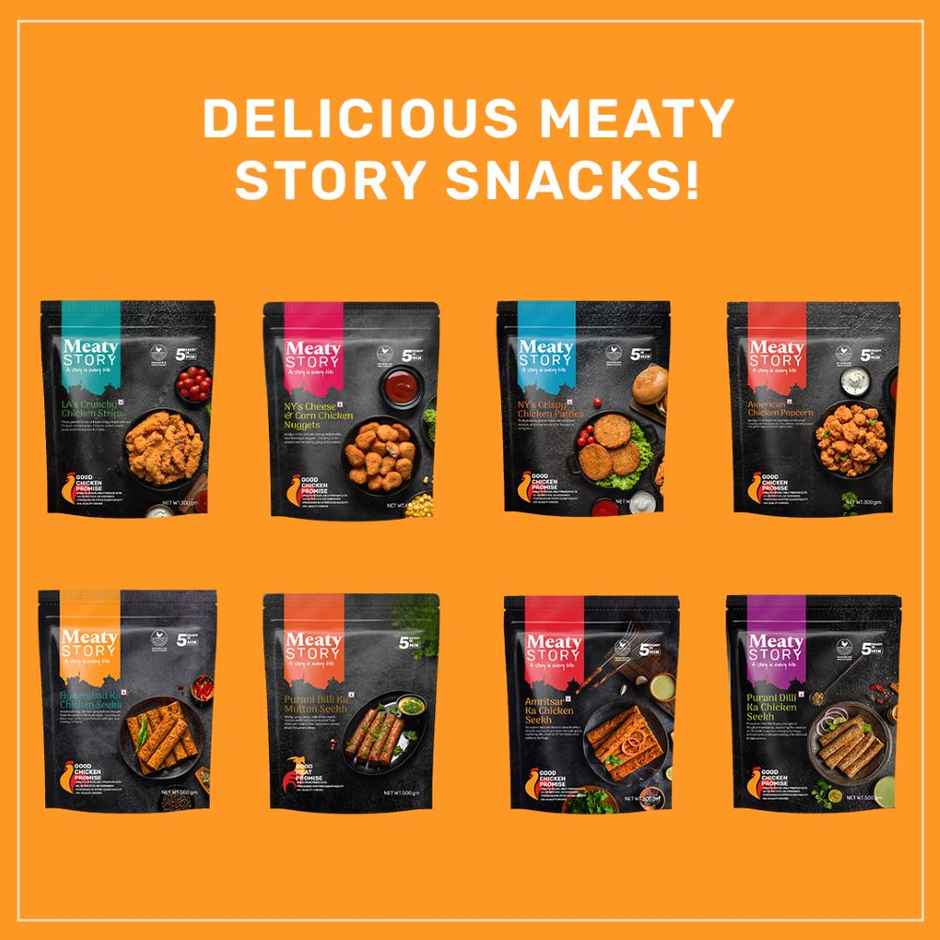 Meaty Story NY's Cheese & Corn Chicken Nuggets