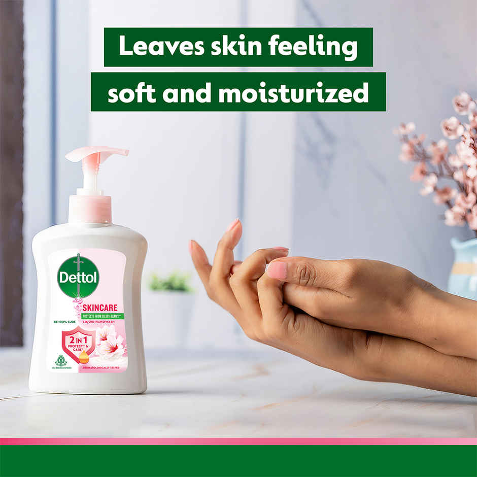 Dettol Skincare Hand Wash - Moisturizing Pump Handwash