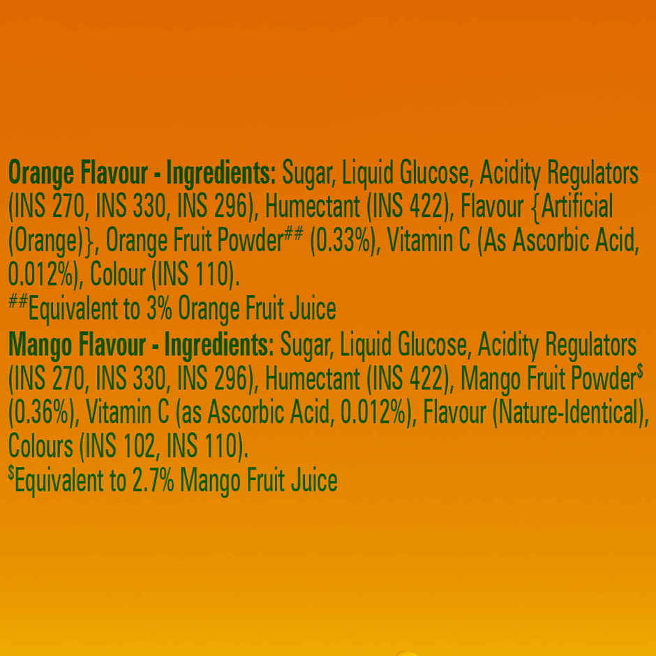 Alpenliebe Juicyfills Orange & Mango Assorted Candy