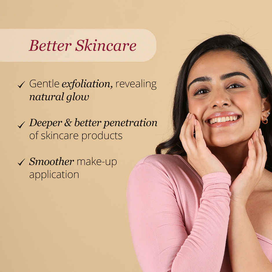 Carmesi Reusable Face Razor for Women Facial Hair | Instant & Painless Hair Removal