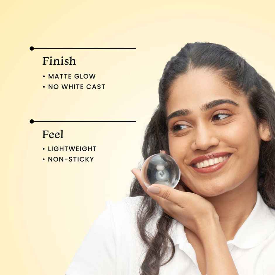 Foxtale Niacinamide Matte Sunscreen for All Skin Type SPF 70 PA++++ | No White Cast | Men & Women