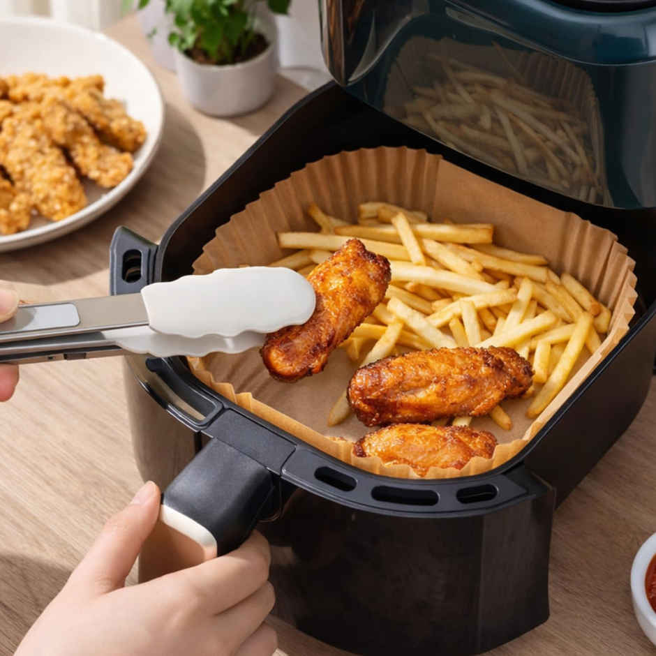 SE7EN Square Air Fryer Disposable Paper Liners Small