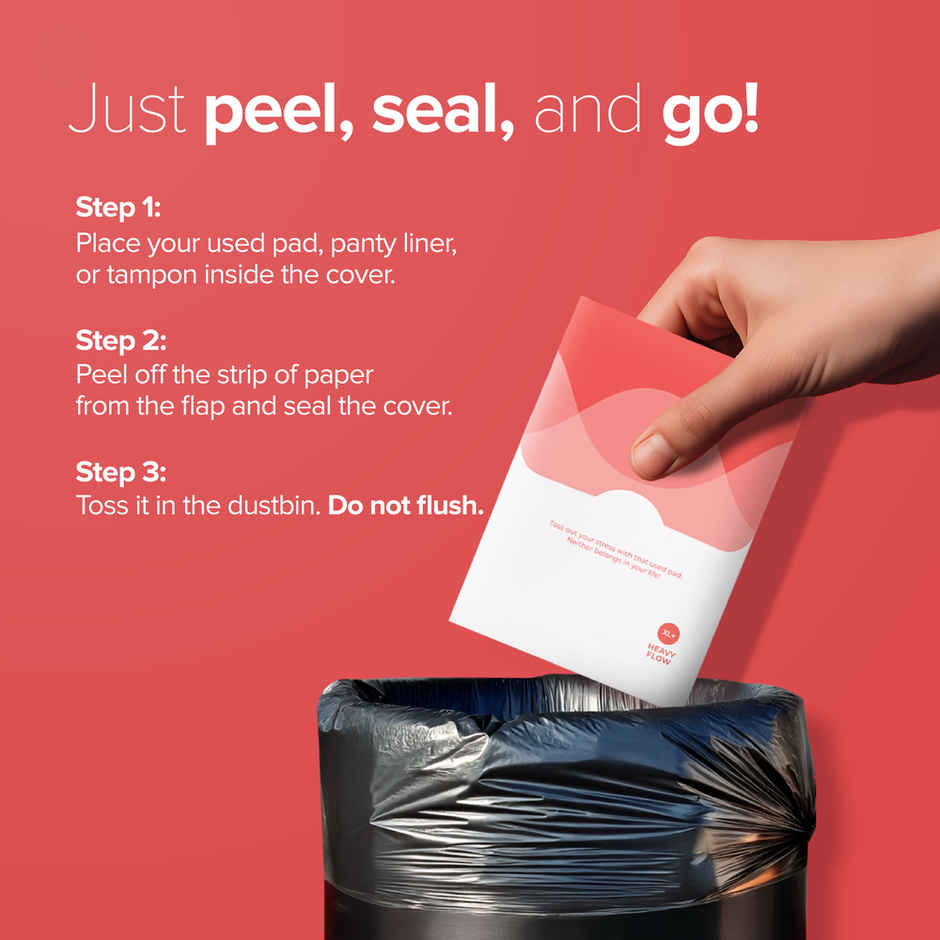 Nua Easy-Seal Disposal Covers