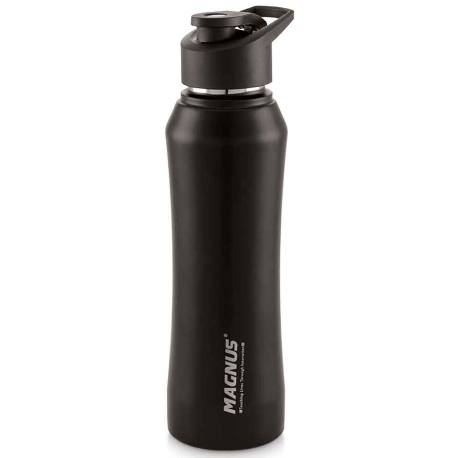 Magnus Oscar 750ml Single Wall Sports Water Bottle | Black