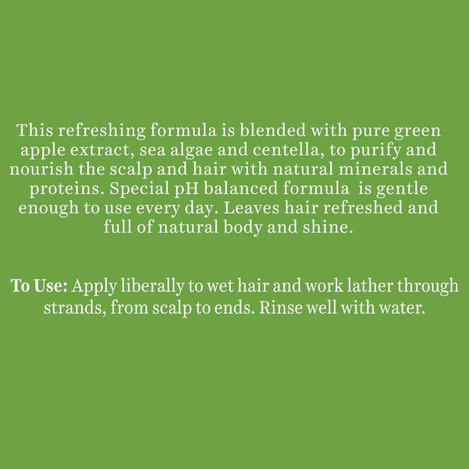 Biotique Green Apple Shine & Gloss Shampoo With Conditioner