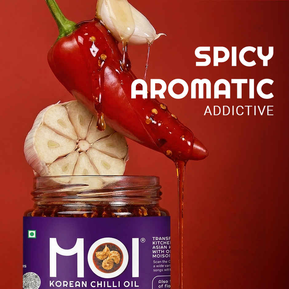 MOI SOI Korean Chilli Oil - Vegan, Used As Spread, Marinade & Dip