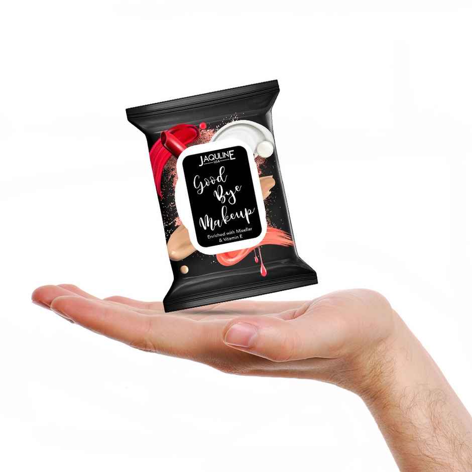 Jaquline USA Goodbye Makeup Remover Wipes