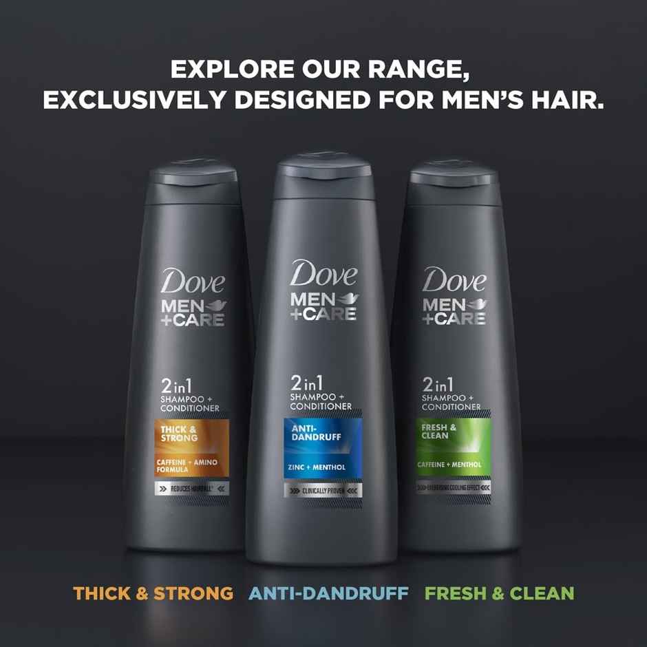 Dove Men+Care Anti Dandruff 2in1 Shampoo+Conditioner