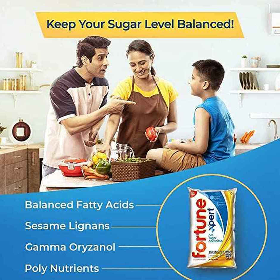 Fortune Xpert Pro Sugar Conscious Edible Oil