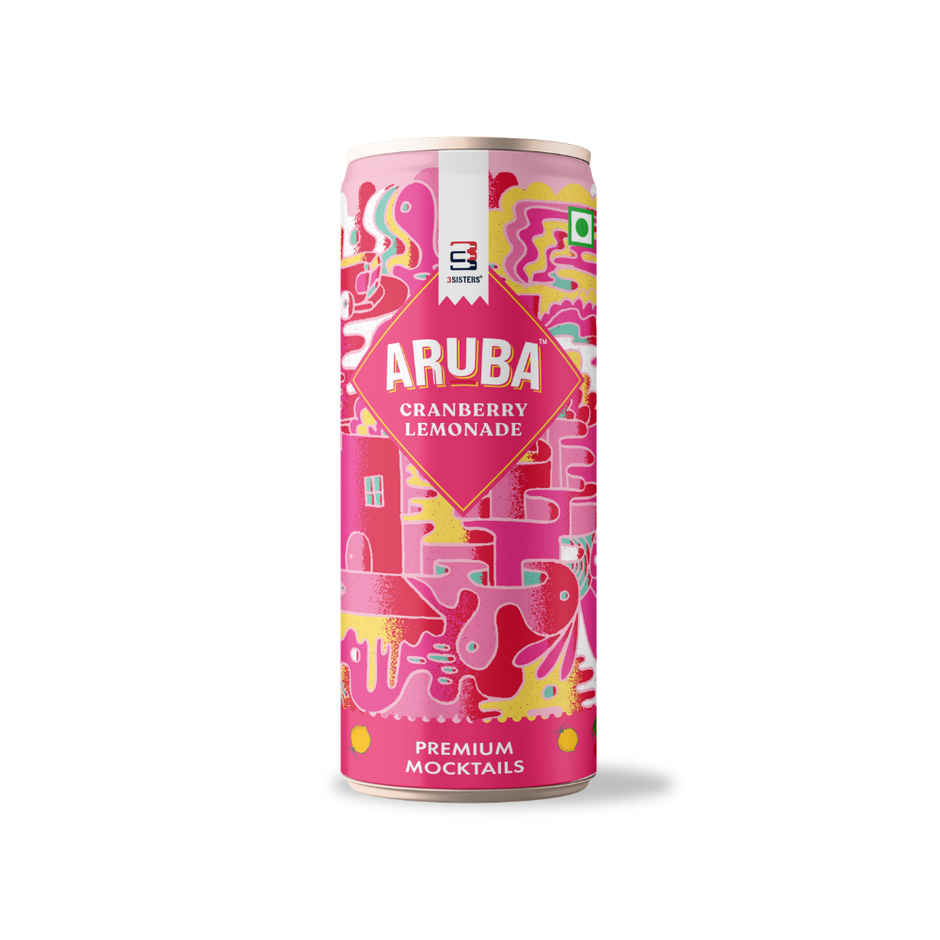 Aruba-Cranberry Lemonade | Refreshing Mocktail by 3Sisters