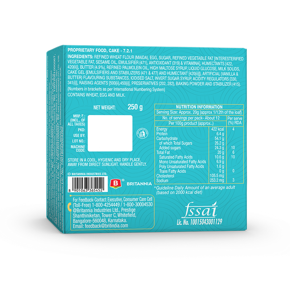 Britannia English Tea Cake