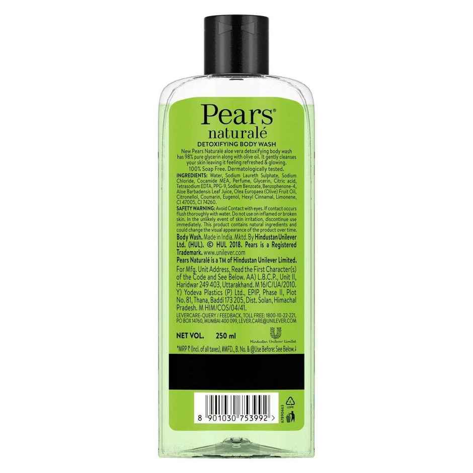 Pears Naturale Detoxifying Aloevera Bodywash