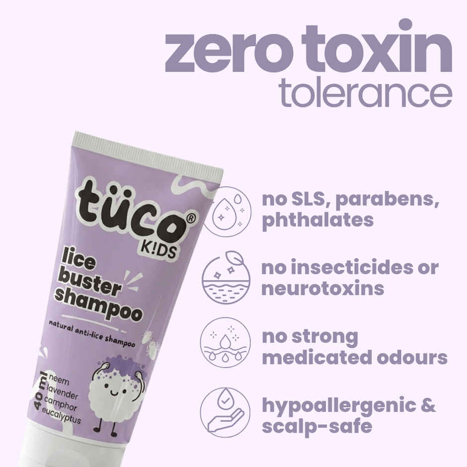 Tuco Kids Natural Anti Lice Shampoo