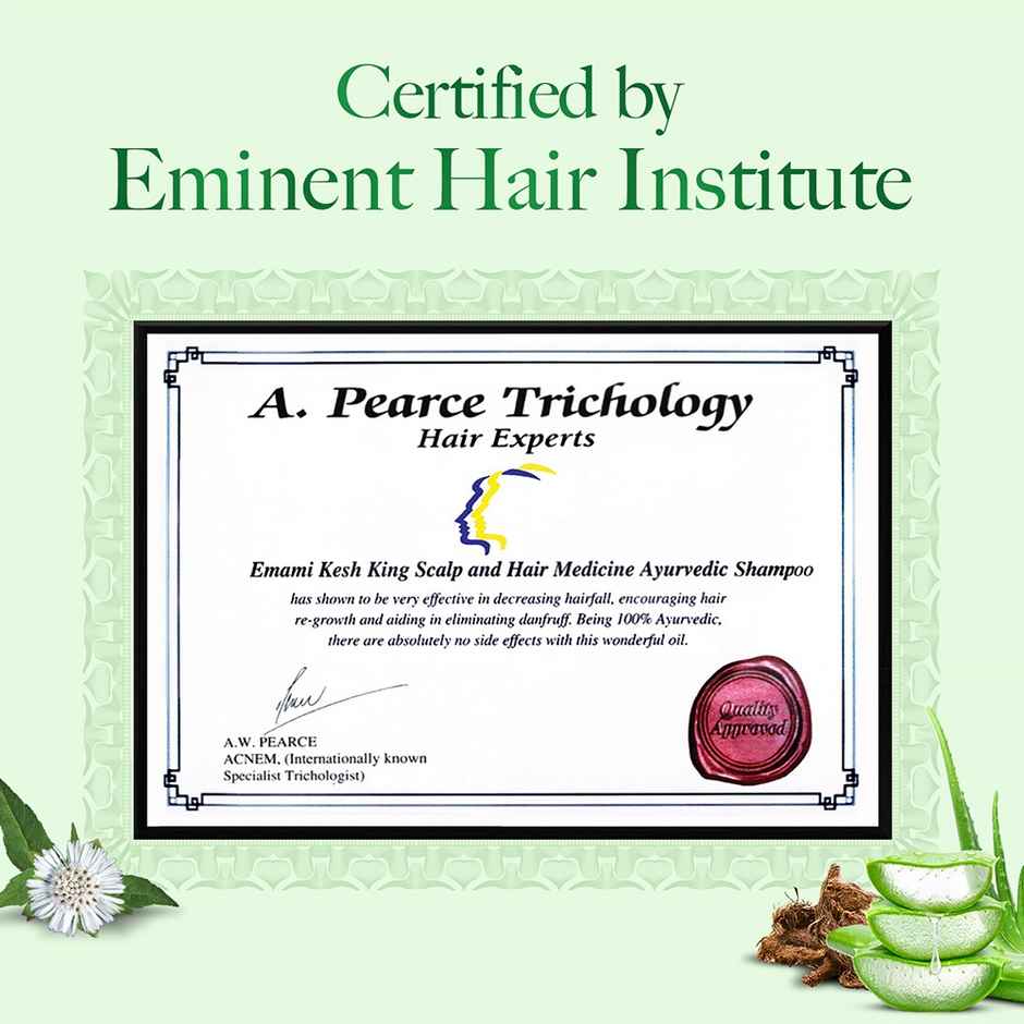 Kesh King Gold Anti Hairfall Shampoo for Soft, Smooth & Voluminous Hair