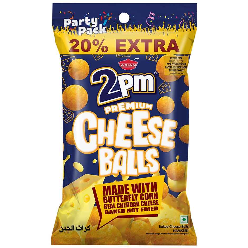 2PM | Snacks | Cheese Balls | Party Pack