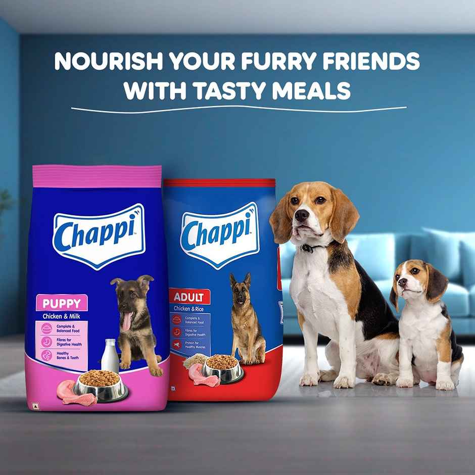 Chappi Puppy Chicken & Milk Dry Dog Food