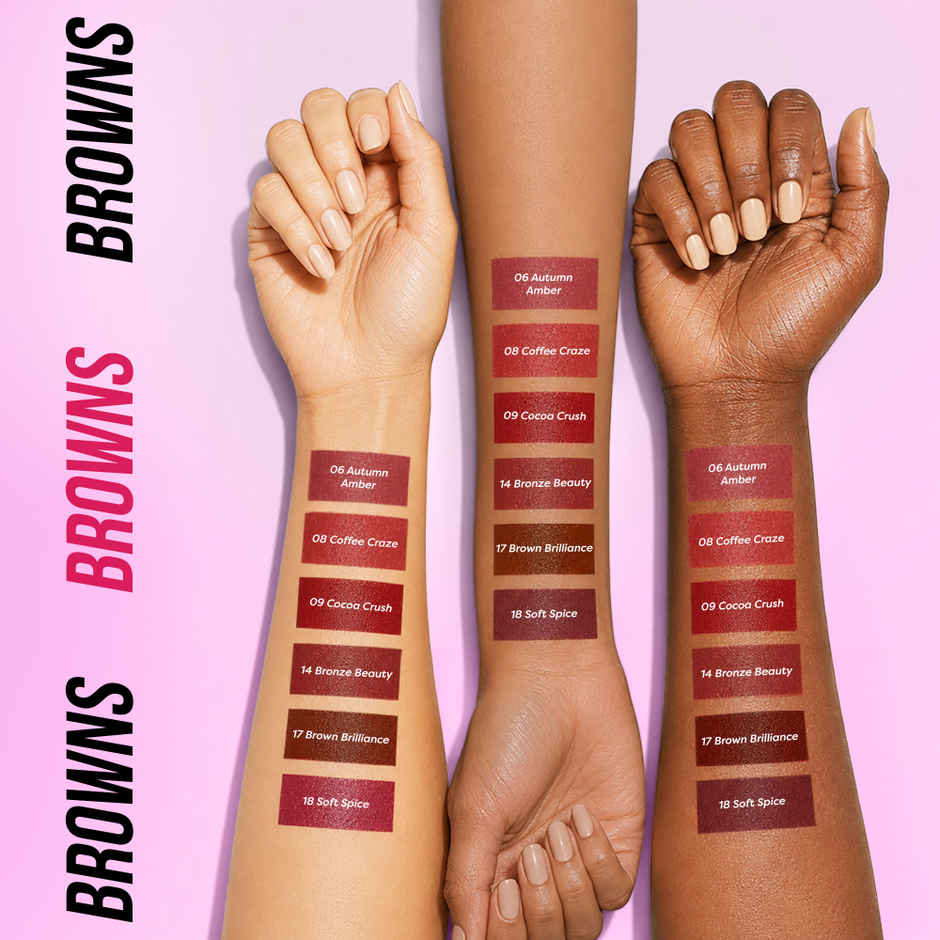 SUGAR POP Ultrastay Transferproof Lipstick | 09 Cocoa Crush